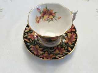 Royal Albert Cup & Saucer Provincial Flowers Prairie Lily