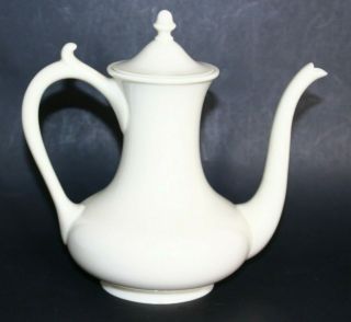 Willets Belleek White / Cream Colored Pitcher Tea Pot