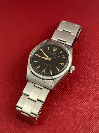 1950 ' S ROLEX MODEL 6285 OYSTER PERPETUAL STAINLESS STEEL - 3