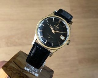 Omega Constellation Pie Pan Ref.  168.  005 Gold & Steel 34mm Vintage Watch For Men