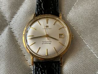 Very Rare Vintage 1960s Hamilton 18K Solid Gold Estoril Automatic Watch 2