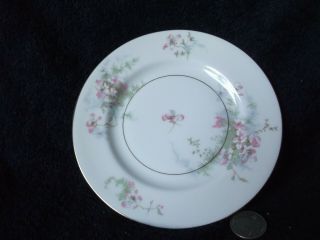 7 Theodore Haviland York - Apple Blossom China 6 3/8 " Bread Plates