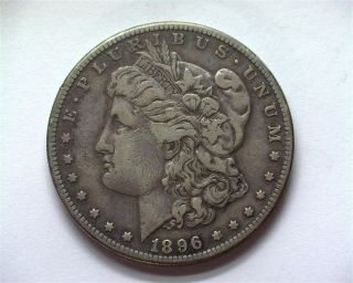 1896 - S Morgan Silver Dollar Choice Extremely Fine Key Date