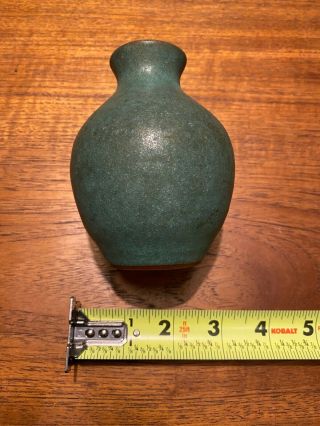 Blue Lorenzen Pottery Vase - Nova Scotia,  Canada
