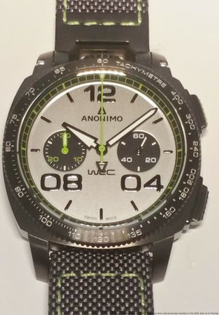 Anonimo Militare Chrono Le World Rally Car Wristwatch Bnib Am - 1128.  21.  221.  T64