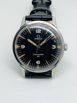 Vintage Rare Omega Seamaster 30 Miltary Issued 1960’s Paf Ref.  135.  007 - 64