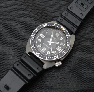 Vintage 1970 Seiko 6105 - 8009 Dive Watch - Japan