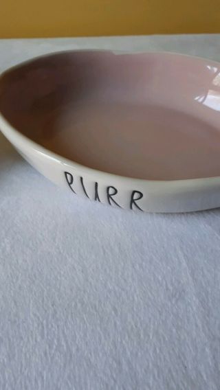 Rae Dunn Sip And Purr Cat Dishes Slight Defect 2