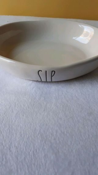 Rae Dunn Sip And Purr Cat Dishes Slight Defect 3