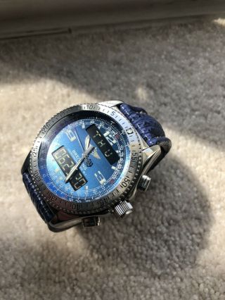 Breitling B - 1 Superquartz Chronometer Blue Dial