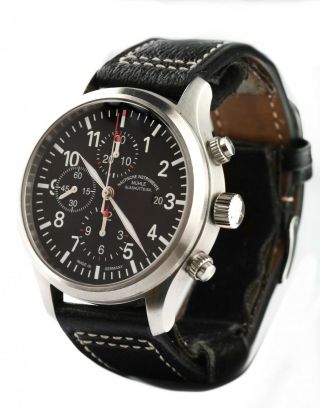 Glashutte / SA Muhle Terrasport Ref M1 - 37 - 70 Automatic Chronograph Wristwatch 2