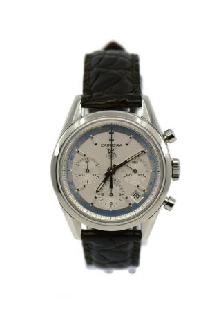 Tag Heuer Carrera Chronograph Stainless Steel Watch Cv2110