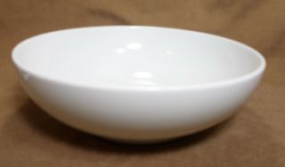 Alfoldi Porcelain Solid White Deep Serving Bowl 10 " X 3 1/4 " Deep Hungray