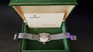 ROLEX Oysterdate precision (6466) (30mm) Wristwatch / Stainless steel w.  gold 2