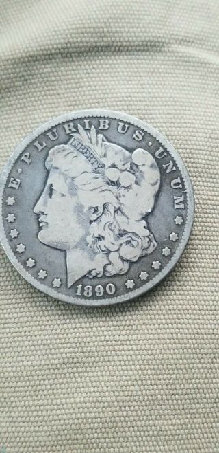 1890 Cc - Morgan Silver Dollar Own A Piece Of History From Carson City