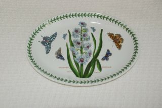 Portmeirion Botanic Garden Oval Steak Plate Platter " Eastern Hyacinth "