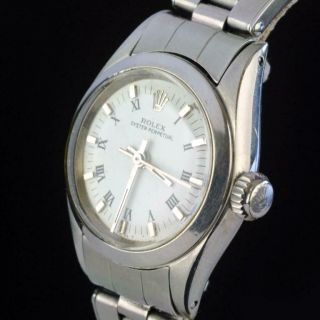 Vintage Rolex Oyster Perpetual 6618 Stainless Steel Automatic Ladies Watch 1966