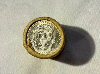 1967 P Kennedy 40 Silver Half Dollar Roll BANK WRAPPED Uncirculated OBW 2