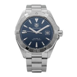 Tag Heuer Aquaracer Way2112 - 0 Blue Dial 40mm Stainless Steel Auto Wrist Watch