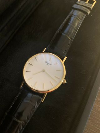 Chopard 18k Gold Watch