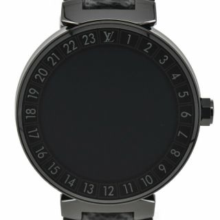 Louis Vuitton Tambour Horizon Qa002z Smart Watch Quartz Men 
