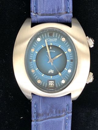 Vintage Rare Jaeger - Lecoultre Memovox Hpg Alarm Men’s Watch