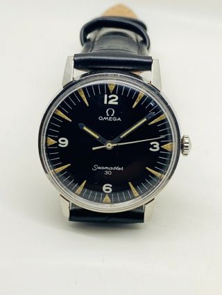 Vintage Rare Omega Seamaster 30 Miltary Issued 1960’s Paf Ref.  135.  011