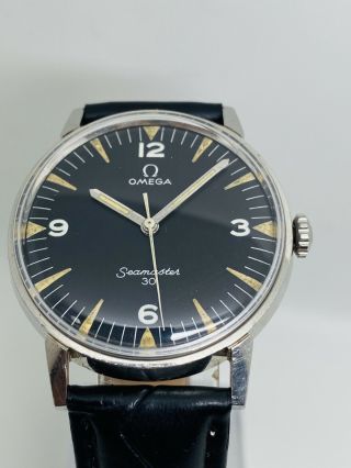 Vintage Rare Omega Seamaster 30 Miltary Issued 1960’s PAF Ref.  135.  011 3