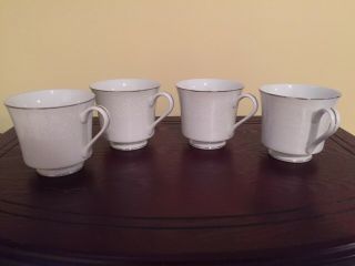 Crown Victoria Fine China Lovelace - Set Of 4 Cups
