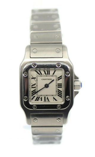 Cartier Santos Stainless Steel Watch 1565