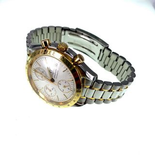 OMEGA SPEEDMASTER Automatic 175.  0043 18k Gold Stainless Steel Chronograph Date 3