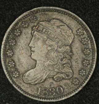 1830 Capped Bust Half Dime Xf Details 2/2