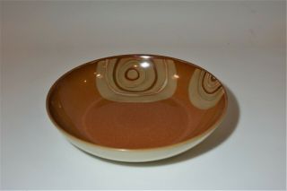Denby - Langley Fire Chilli Swirl Pasta Soup Serving Bowl Pottery Stoneware