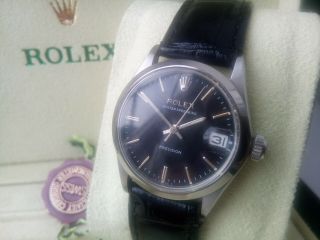Gents 1967 Mid Sized Rolex Oster Speedking Watch In & Box