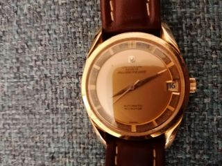 Vintage Universal Geneve Watch 8k Gold 