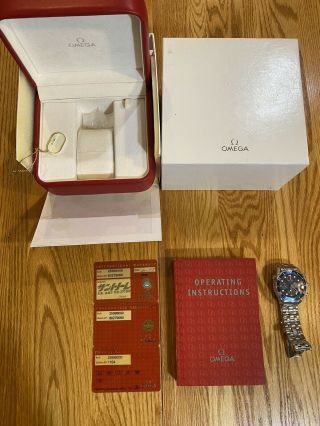 Omega Seamaster Professional Chronometer 300m Automatic W/ Box And Papers
