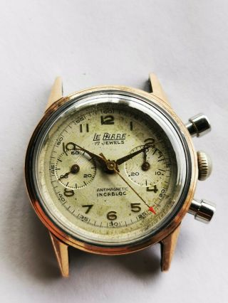 Le Phare Chronograph Valjoux 69 Vintage Watch