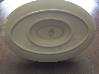Pickard China BROCADE Gravy Bowl.  Off white w/ White Pattern US Made 2