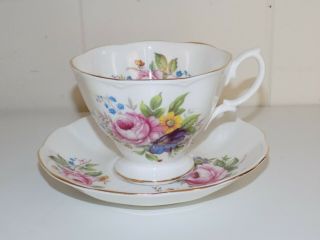 Vintage Royal Albert Bone China Teacup With Saucer Made In England