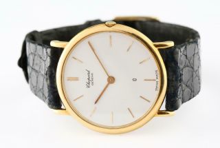 Chopard Classic Ref 1093 18k Yellow Gold Mens Wristwatch