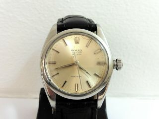 1963 Large Gents Steel Rolex Oyster Royal Ref.  6426 Needs Crown