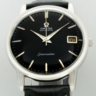 Omega 1967s Seamaster Automatic Date Steel Mens Vintage Wrist Watch