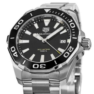 Tag Heuer Aquaracer 300M 41MM Black Dial Men ' s Watch WAY111A.  BA0928 2