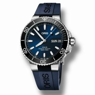 Aquis Big Day Date Automatic Blue Dial Watch 01 752 7733 4135 - 07 4 24 65eb