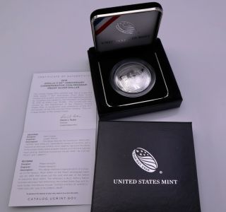 2019 U.  S.  Apollo 11 50th Anniversary Commemorative Proof Silver Dollar