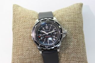 MEN ' S UNWORN MARATHON MILITARY DIVER,  ISSUED TO US,  SS,  AUTO,  41MM DIA. ,  IN/OUT BOX 3