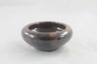 Vintage.  McCoy Pottery Arts & Crafts Vintage Brown Onyx Glaze Bulb Planter Vase 3