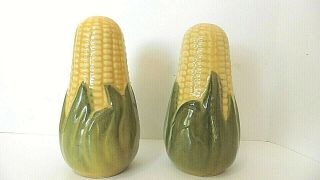 Shawnee King Corn 5 1/2”salt & Pepper Shakers - Perfect Condition1