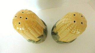 SHAWNEE KING CORN 5 1/2”SALT & PEPPER SHAKERS - PERFECT CONDITION1 2
