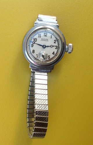 Oyster Stainless Steel Ladies Vintage Watch Rolex